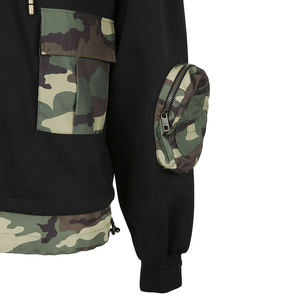 Dolce & Gabbana Camouflage Print Hooded Sweatshirt | Banlieue91