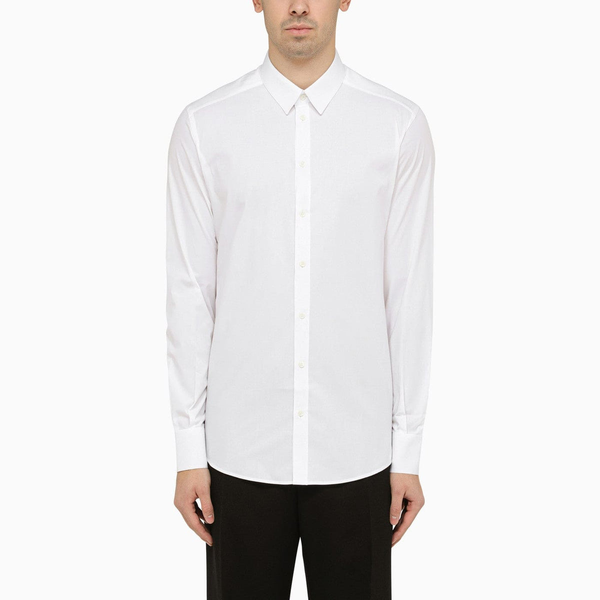 Dolce&Gabbana Classic White Poplin Shirt | Banlieue91