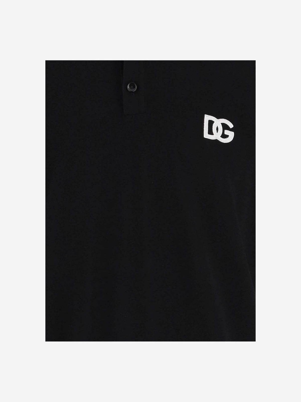 Dolce & Gabbana Cotton Polo Shirt With Logo | Banlieue91