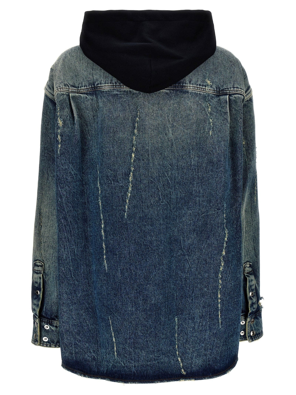 Dolce & Gabbana Denim Hooded Overshirt | Banlieue91