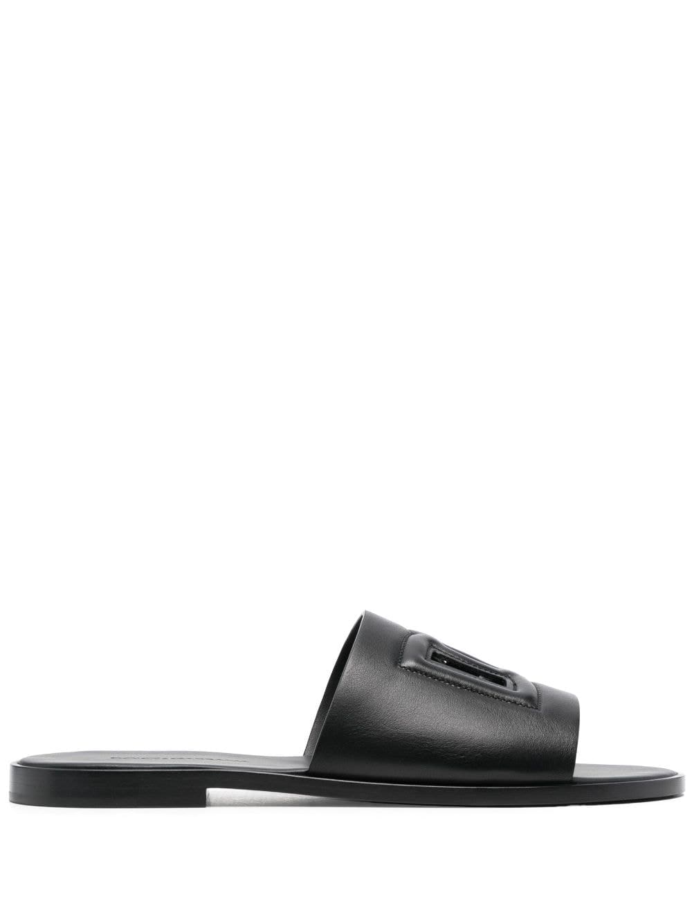Dolce & Gabbana Dg Leather Sandals | Banlieue91