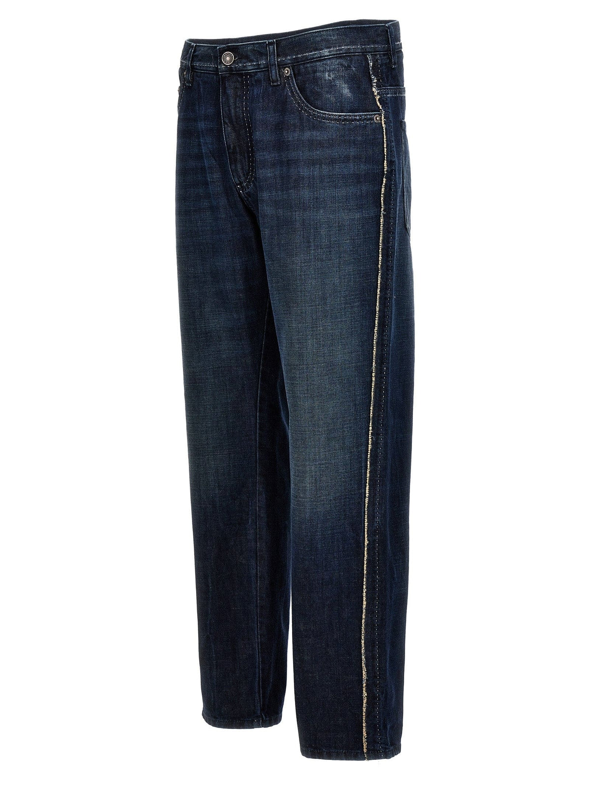Dolce & Gabbana Fringed Stitching Jeans | Banlieue91