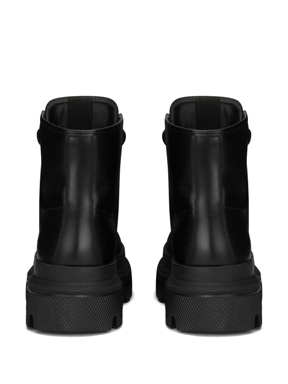 Dolce & Gabbana Leather Laced Up Boots | Banlieue91