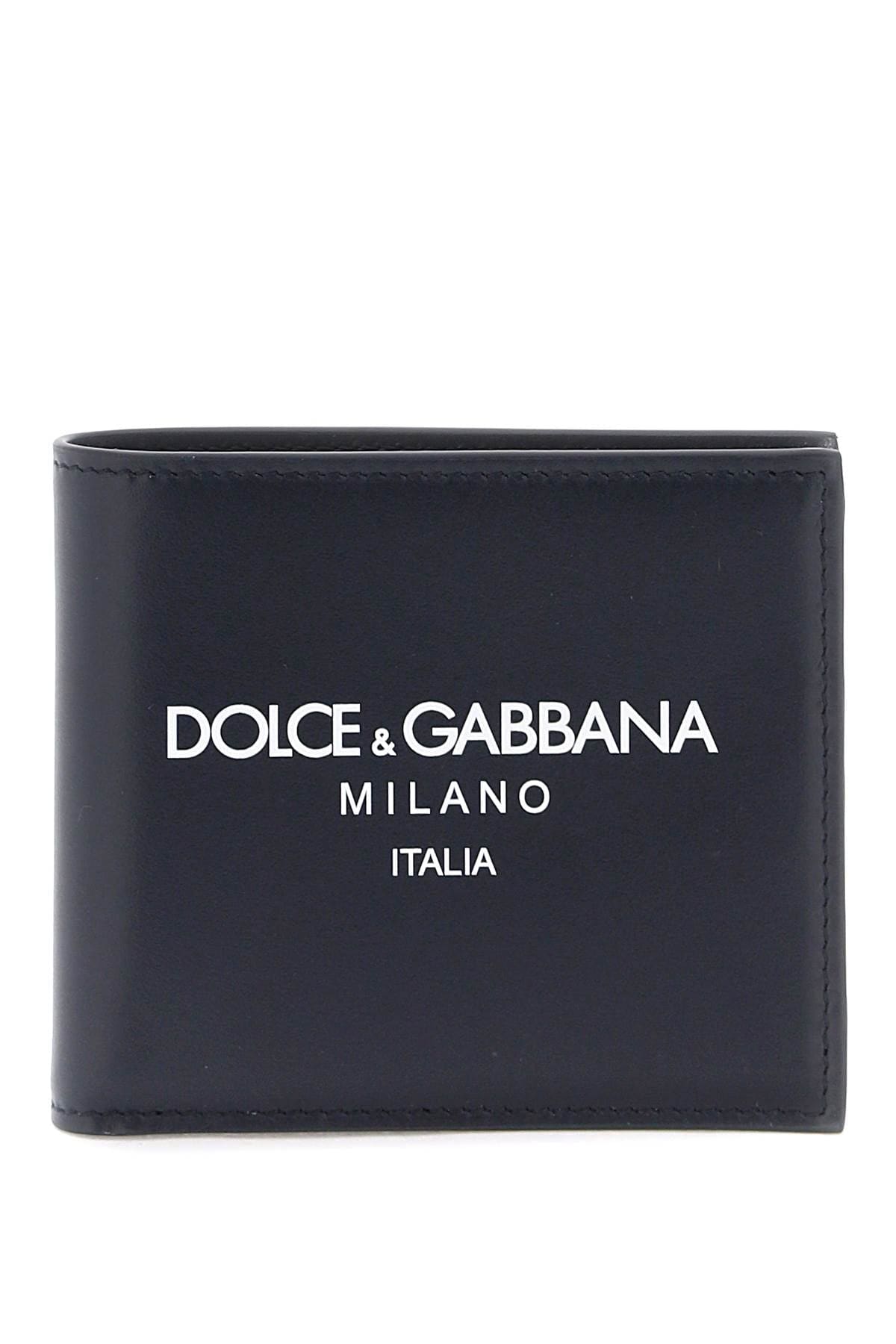 DOLCE & GABBANA Leather Mini Flap-Over Wallet | Banlieue91