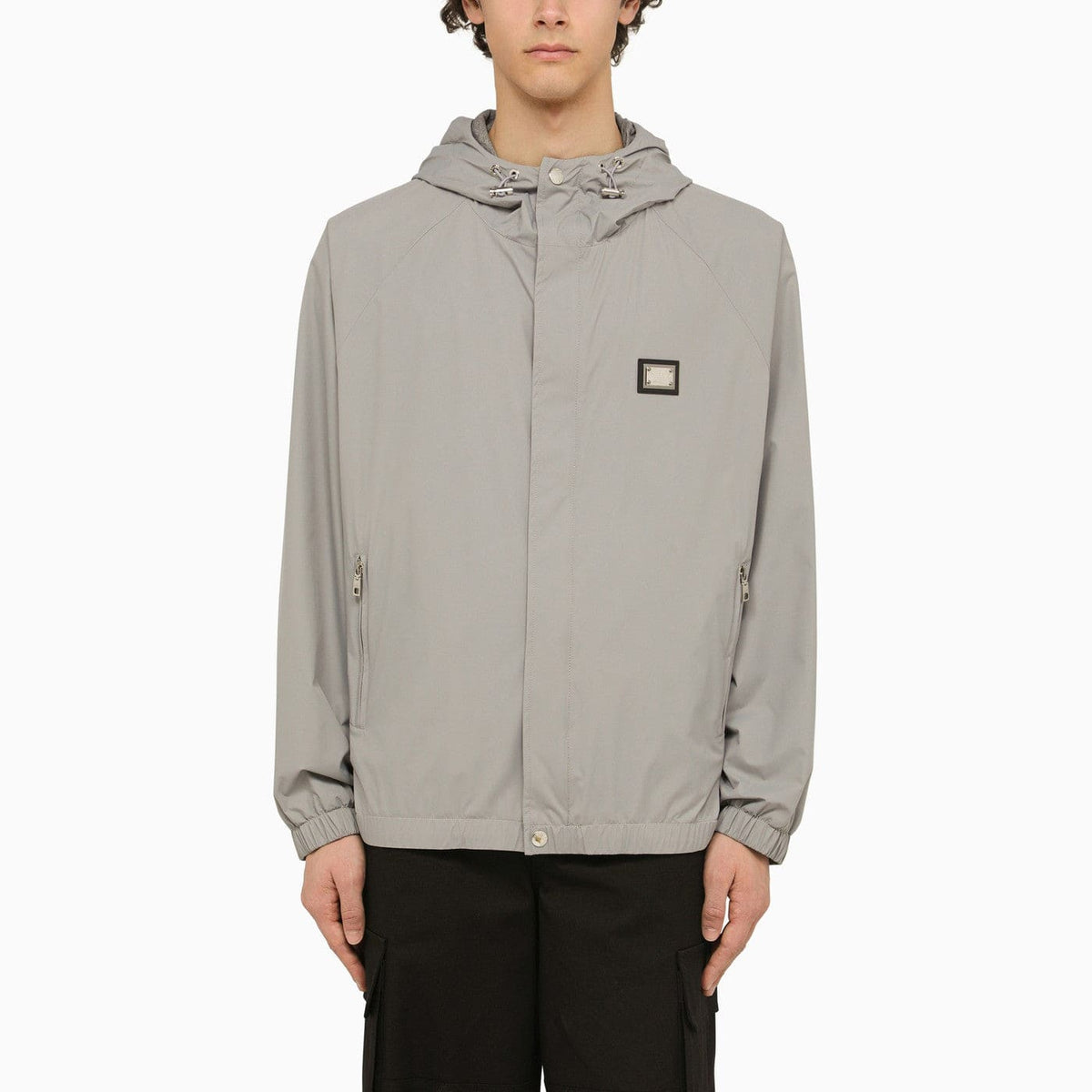 Dolce&Gabbana Lightweight Grey Hooded Jacket | Banlieue91