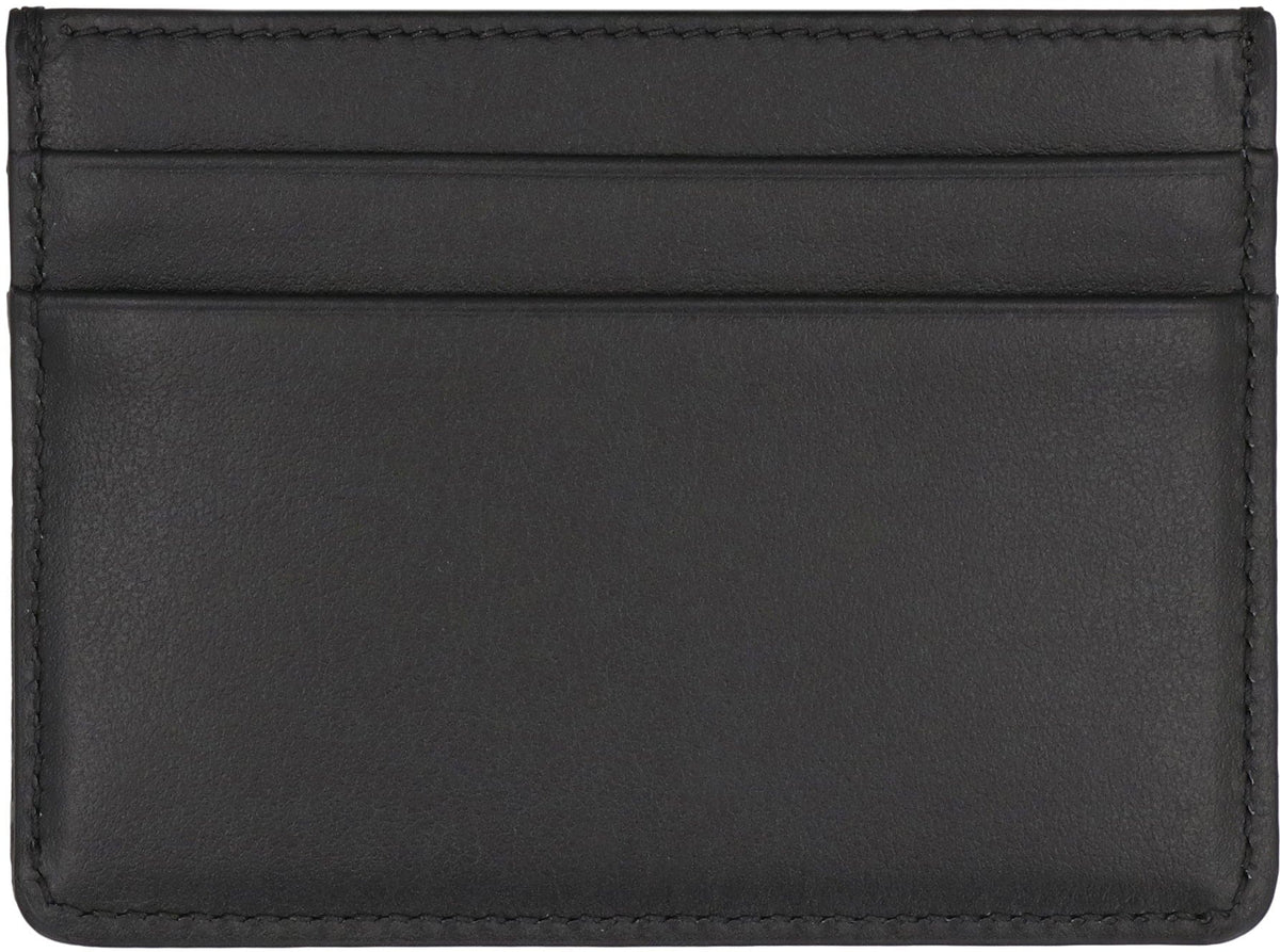 DOLCE & GABBANA Logo Detail Mini Leather Card Holder | Banlieue91
