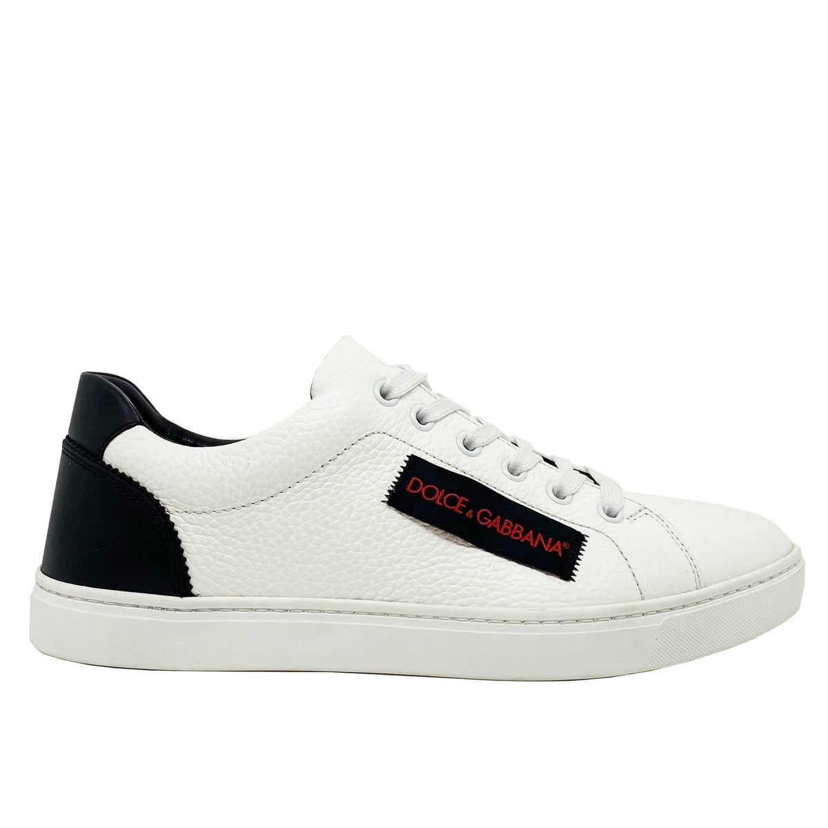 Dolce & Gabbana Logo Leather Sneakers | Banlieue91