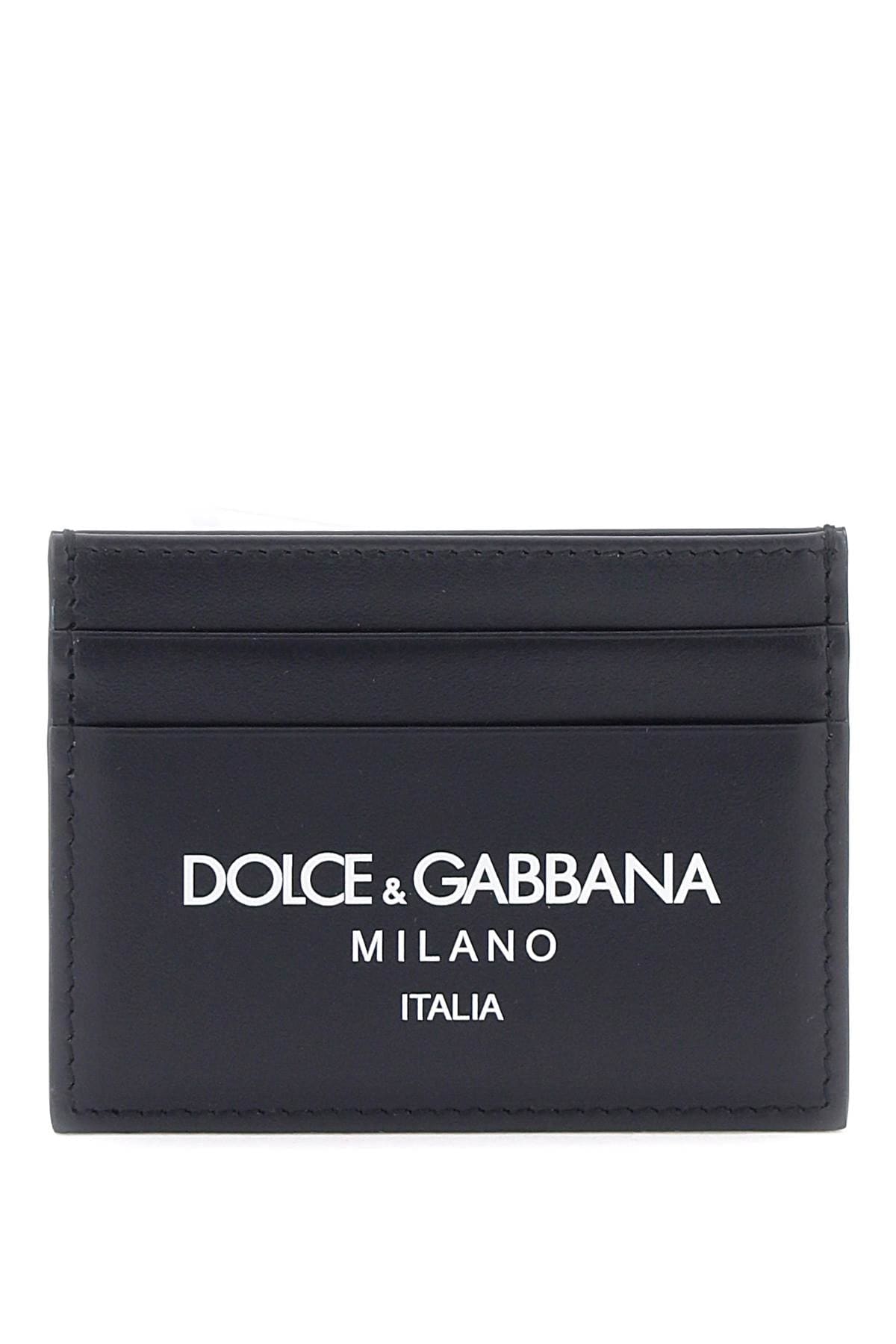 DOLCE & GABBANA Mini Leather Card Holder | Banlieue91