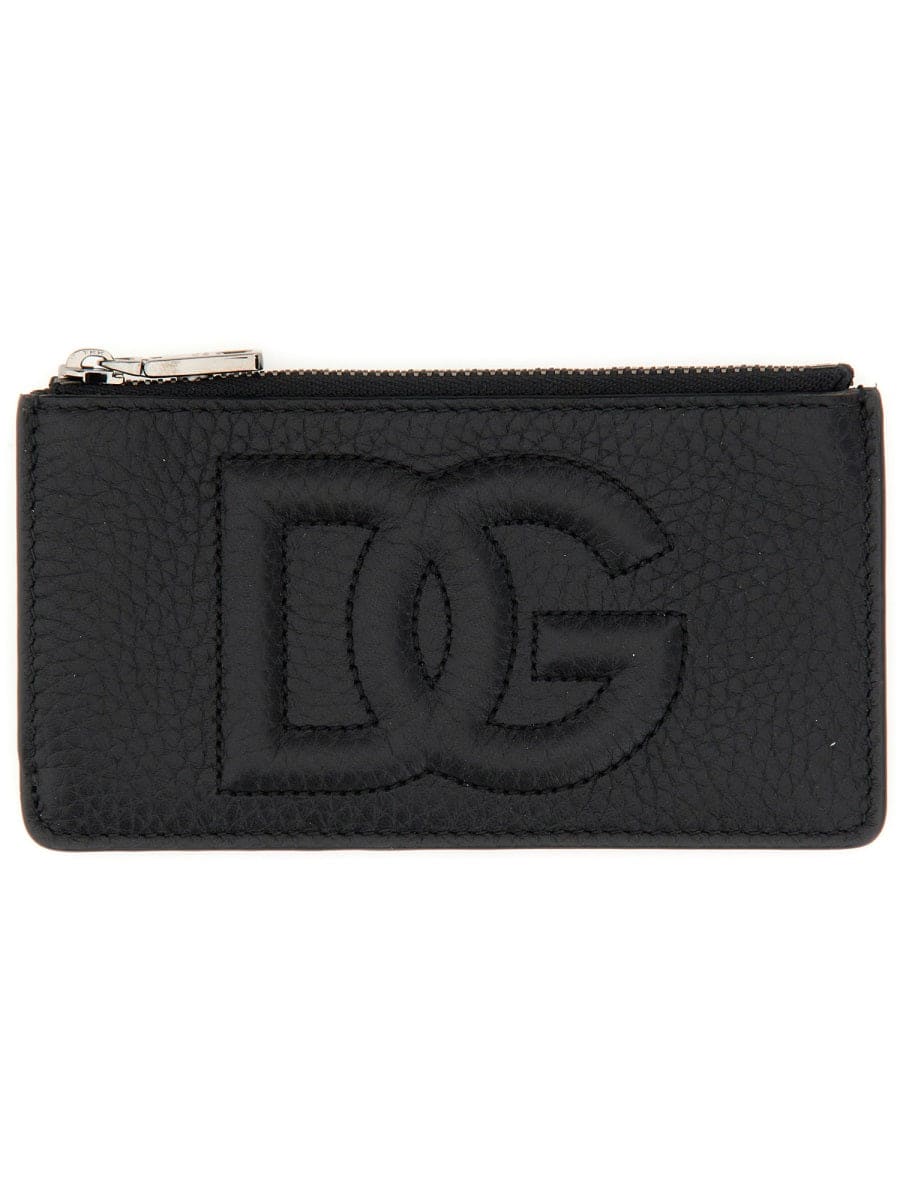 DOLCE & GABBANA Mini Leather Card Holder | Banlieue91