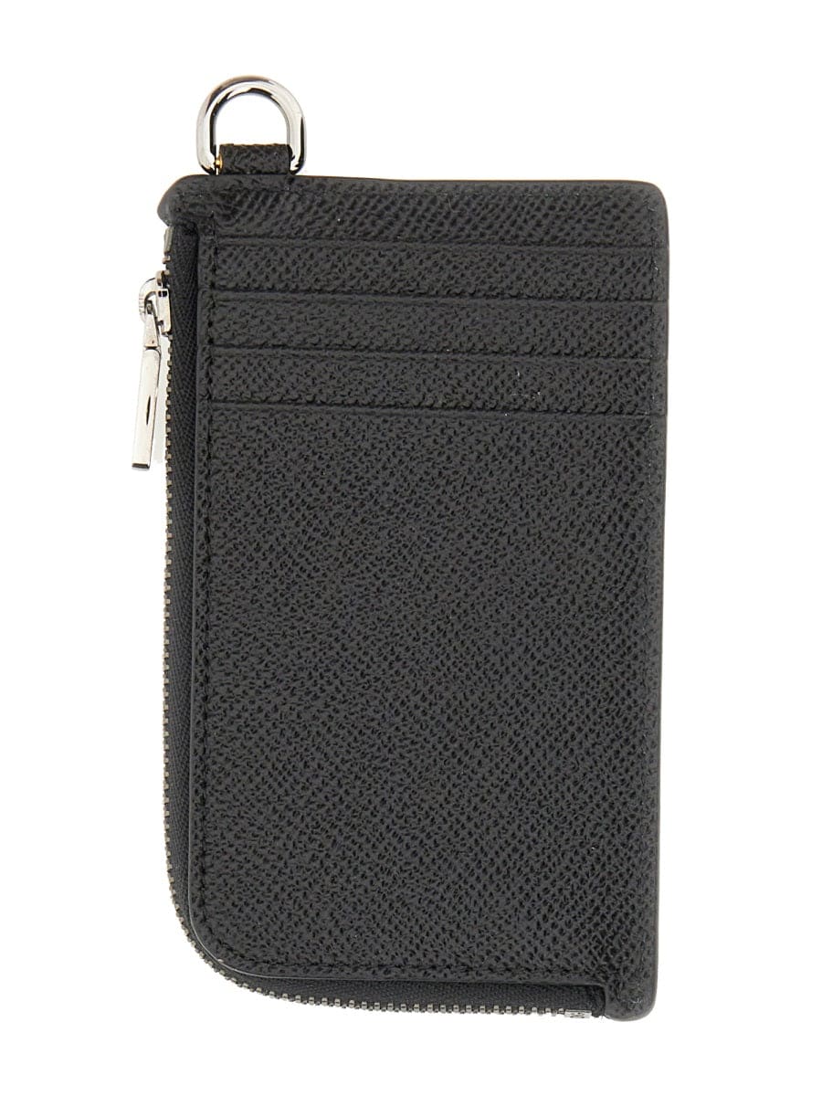 DOLCE & GABBANA Mini Logo Plaque Card Holder | Banlieue91