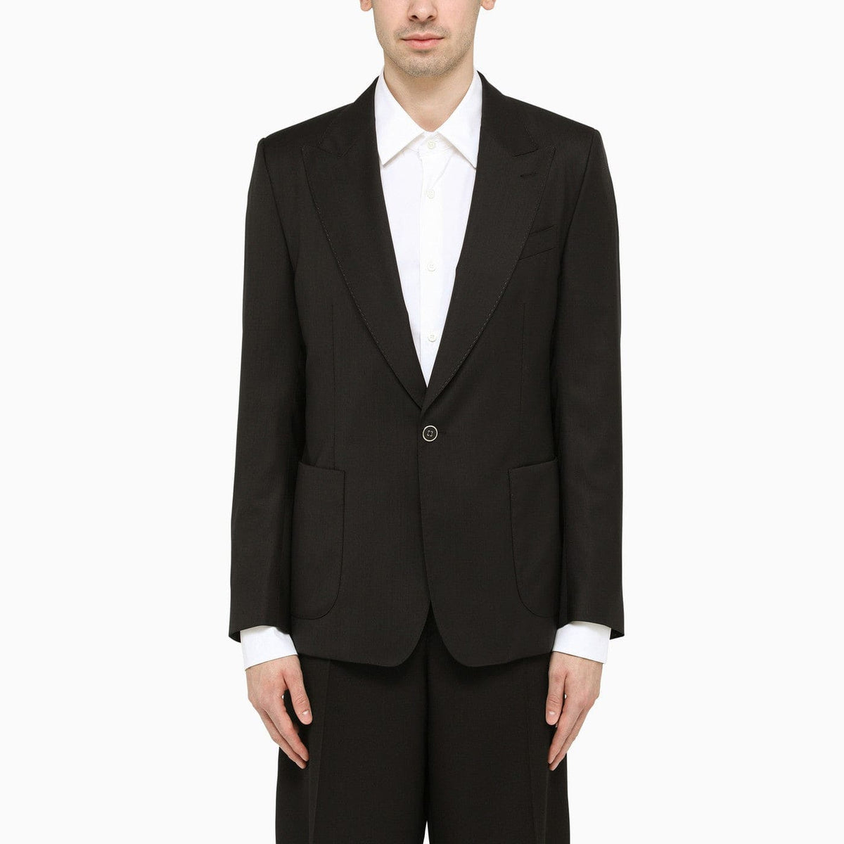 Dolce&Gabbana Oversize Black Tuxedo Jacket | Banlieue91