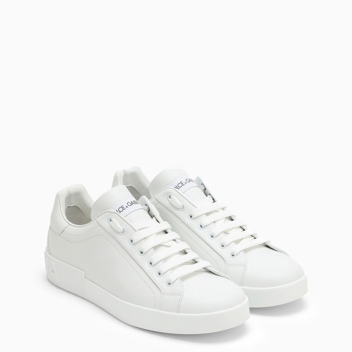 Dolce & Gabbana Portofino White Low Trainer | Banlieue91