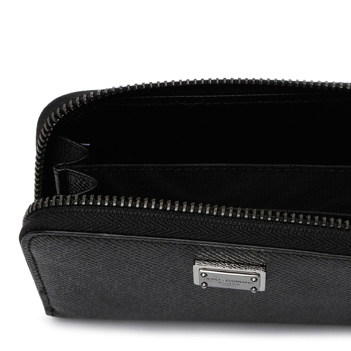 DOLCE & GABBANA Premium Vitello Leather Mini Wallet for Men | Banlieue91