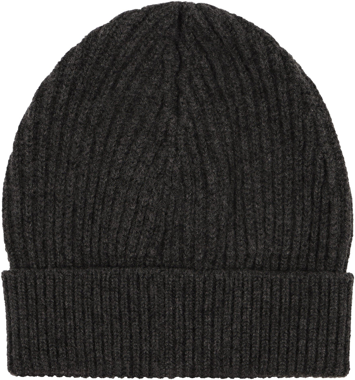 DOLCE & GABBANA Ribbed Knit Beanie with Front Logo Patch | Banlieue91