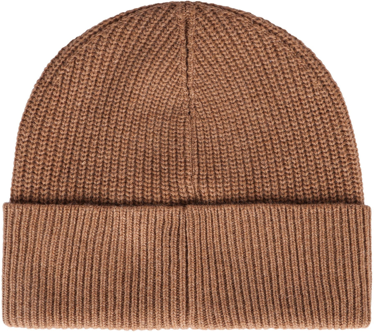 DOLCE & GABBANA Ribbed Knit Beanie with Turn Up Brim for Men | Banlieue91