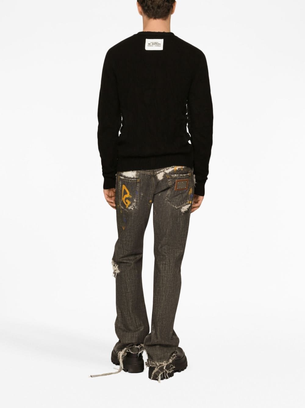 Dolce & Gabbana Ripped Denim Jeans | Banlieue91