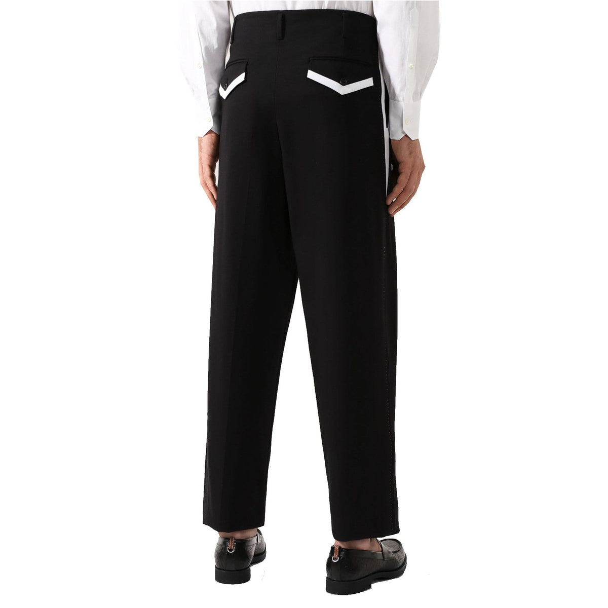 Dolce & Gabbana Side Stripe Pleat Trousers | Banlieue91