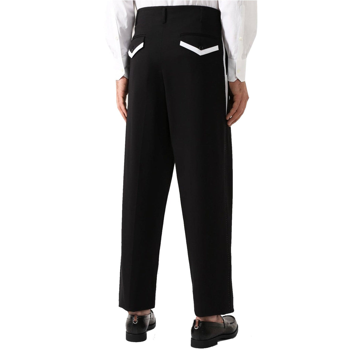 Dolce & Gabbana Side Stripe Pleat Trousers | Banlieue91