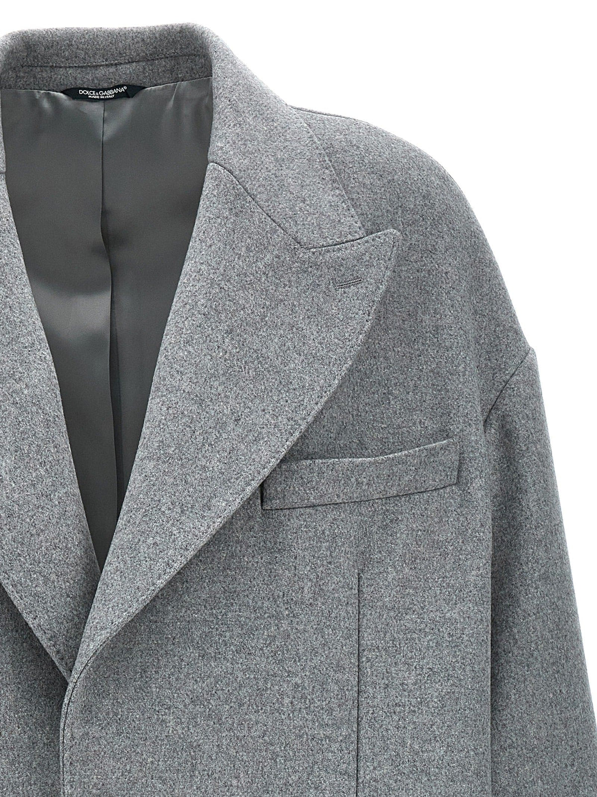 Dolce & Gabbana Single Breasted Wool Coat | Banlieue91