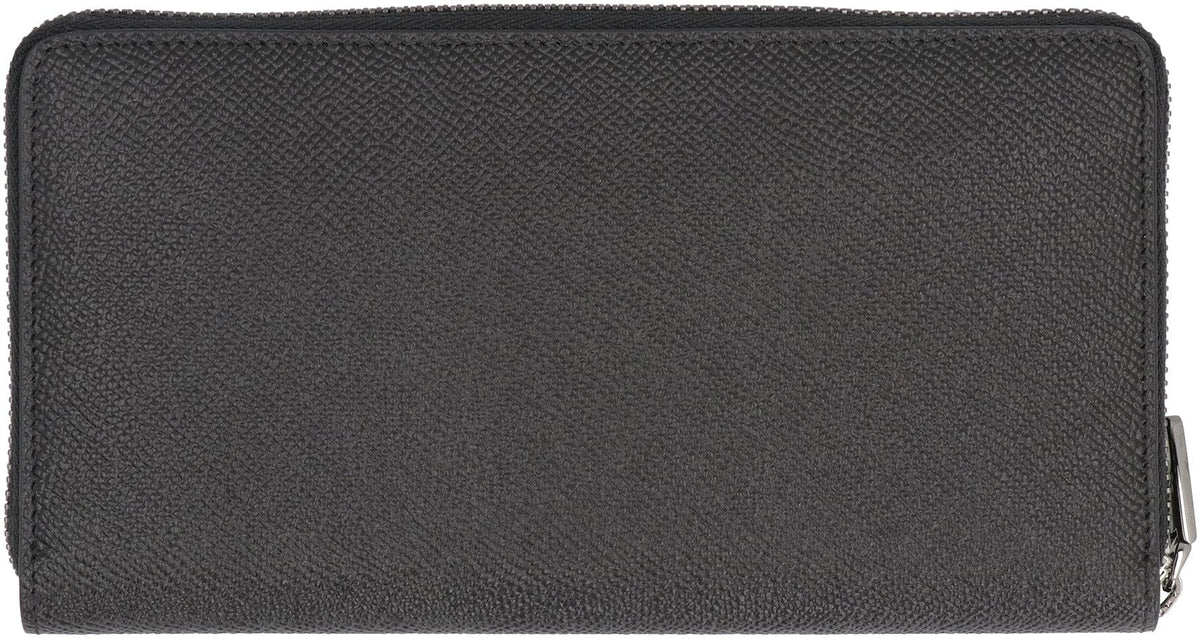 DOLCE & GABBANA Sleek Mini Leather Wallet for Men | Banlieue91