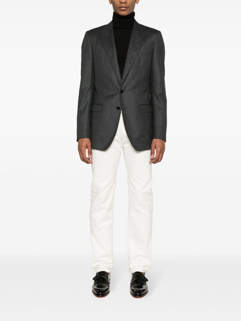 Dolce & Gabbana Wool Single Breasted Blazer Jacket | Banlieue91
