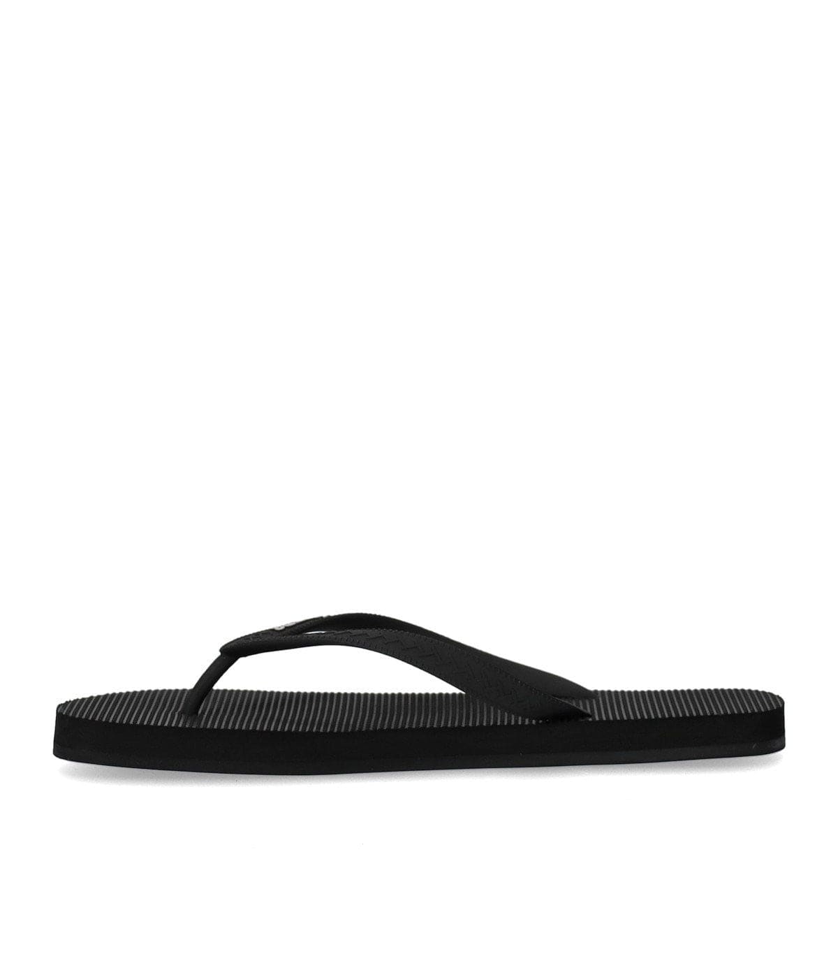 Dsquared2 Black Flip Flops With Logo | Banlieue91
