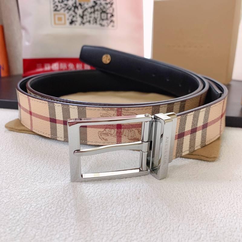 Burberry Leather Vintage Belt - Banlieue91