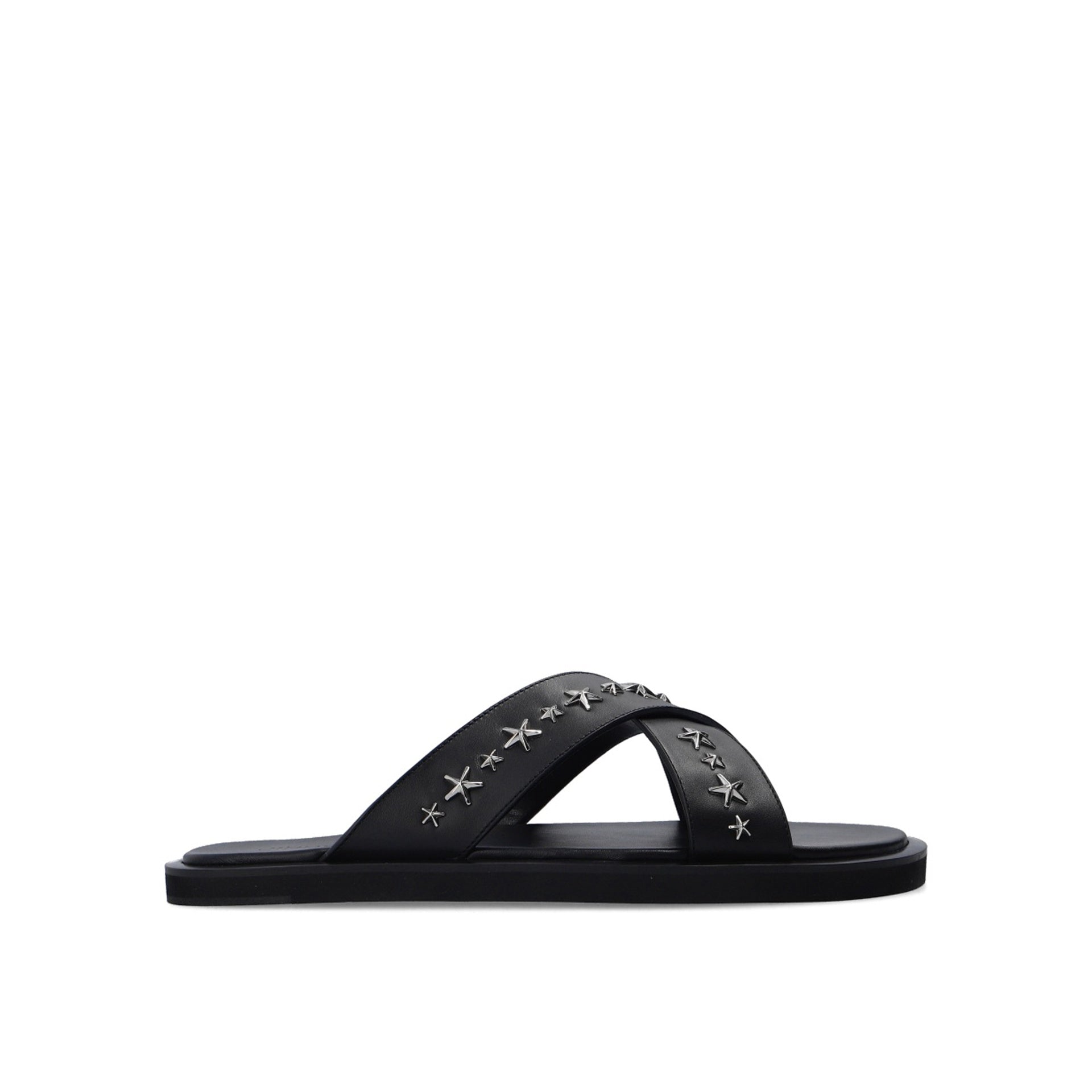 Jimmy Choo Palmo Leather Sandals - Banlieue91 -