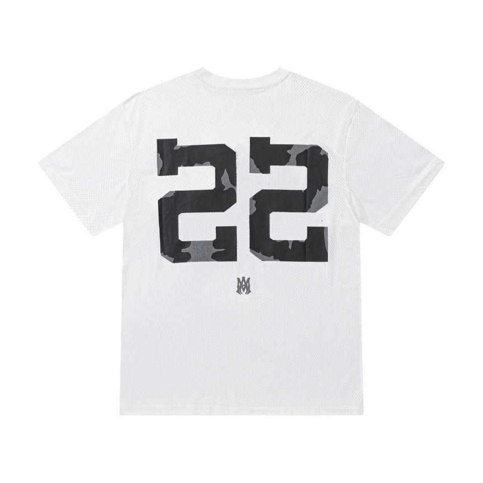 Amiri 22 White T-Shirt Without Collar - Banlieue91