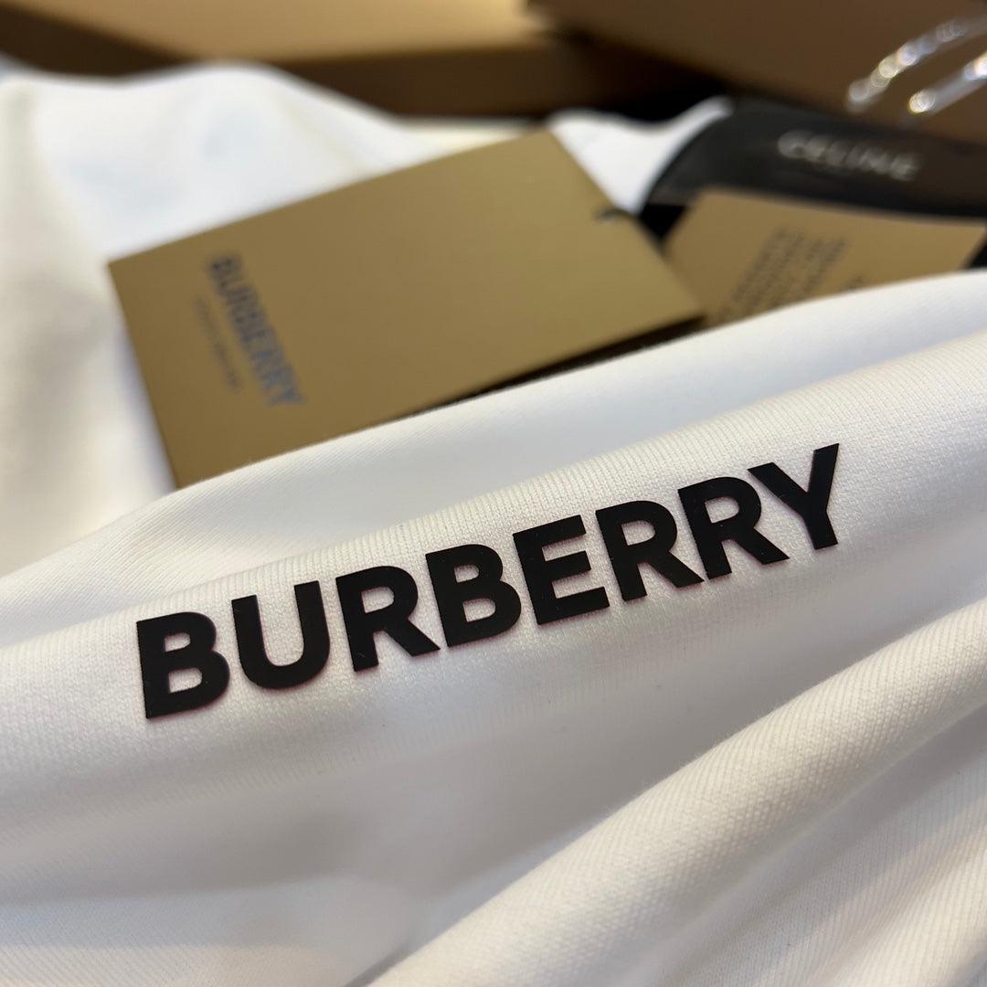 Burberry T-Shirt Without Collar 'White' - Banlieue91