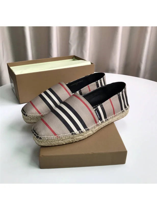 Burberry Icon stripe espadrilles - Banlieue91 -