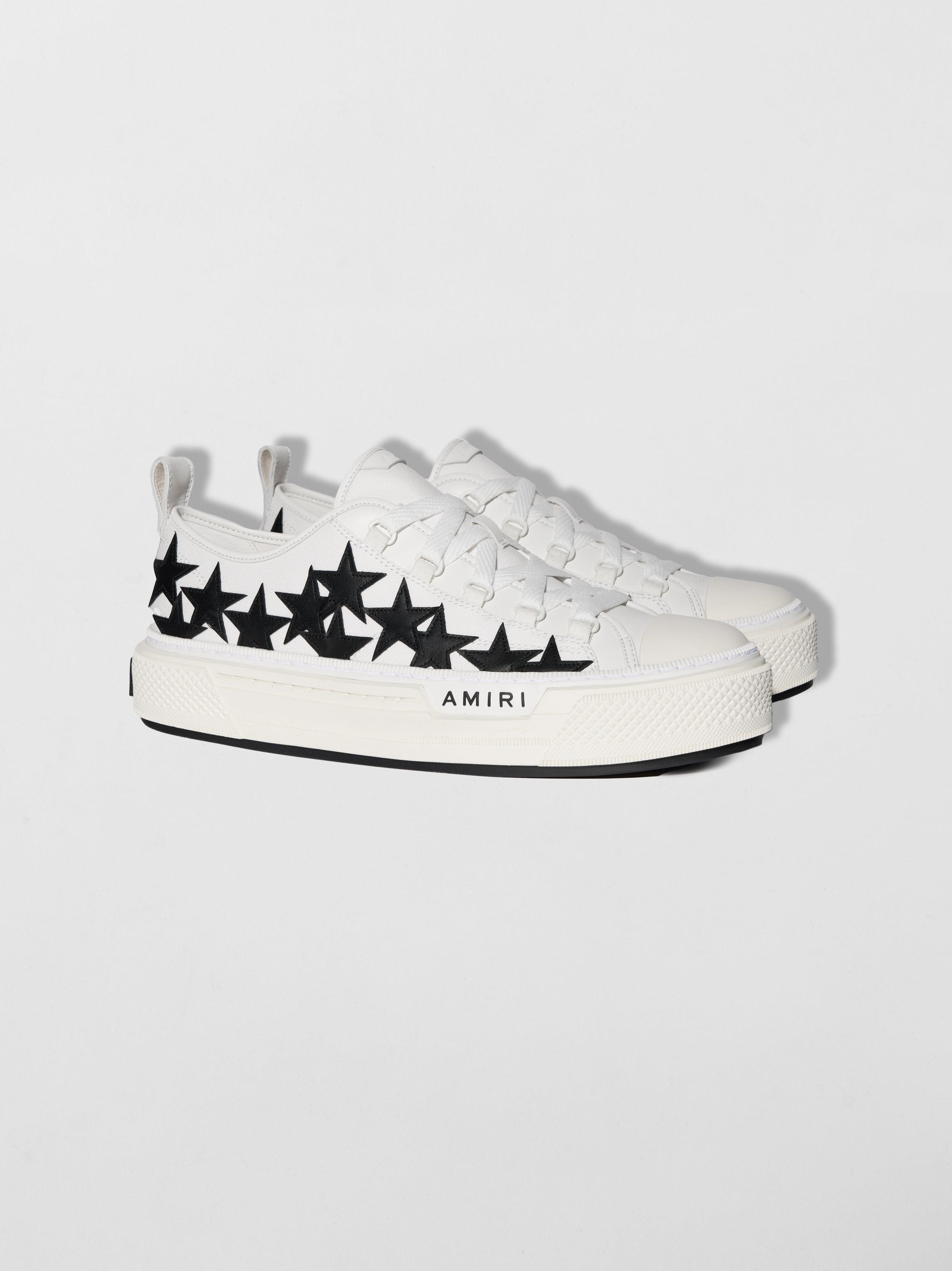 AMIRI STARS COURT LOW 'White/Black' - Banlieue91 -