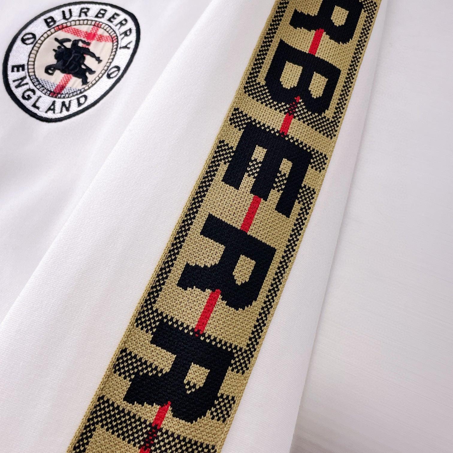 Burberry Long Pant 'White/Brown/Beige' - Banlieue91