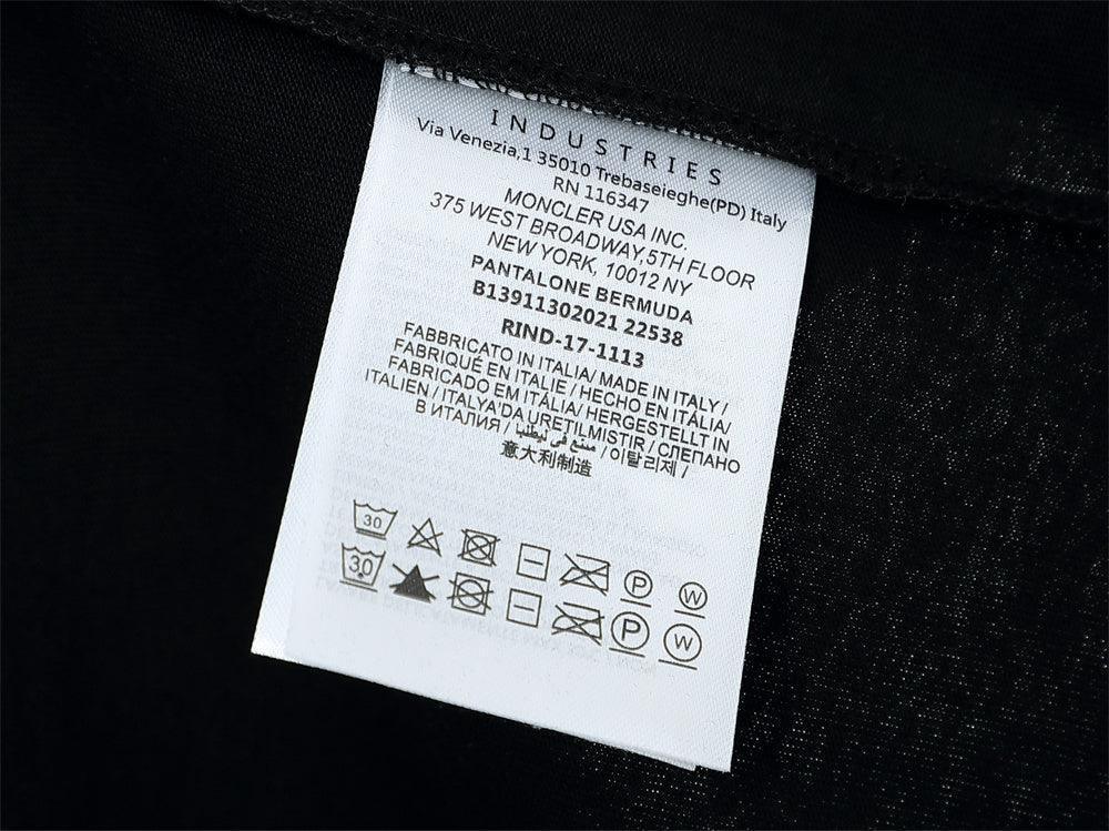 Moncler T-Shirt Without Collar 'Black' - Banlieue91