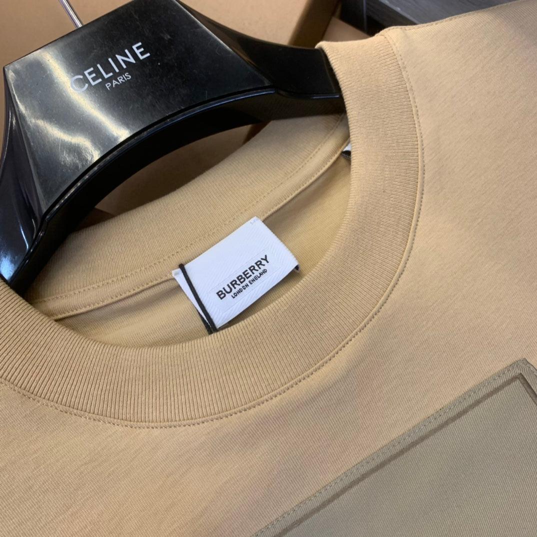Burberry Beige T-Shirt Without Collar - Banlieue91
