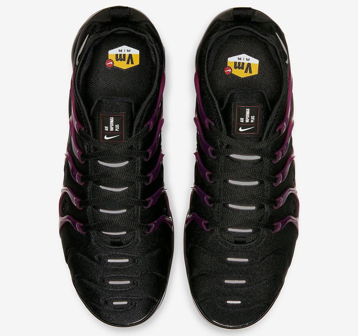 Nike Air VaporMax Plus 'Black Noble Red' - Banlieue91