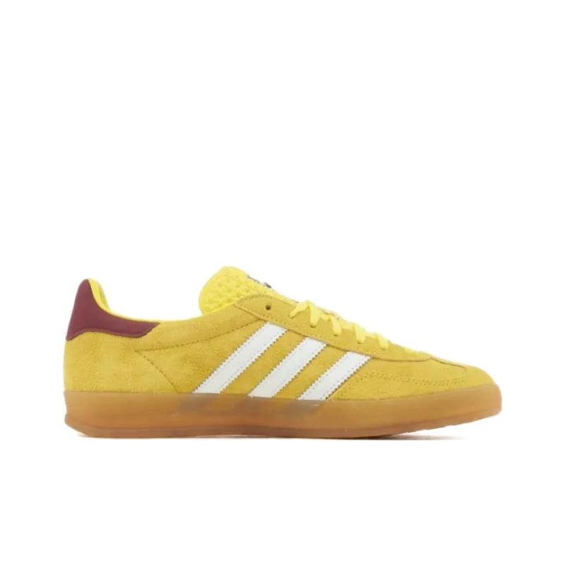 Adidas Originals Gazelle Indoor 'Bright Yellow Burgundy' - Banlieue91 -