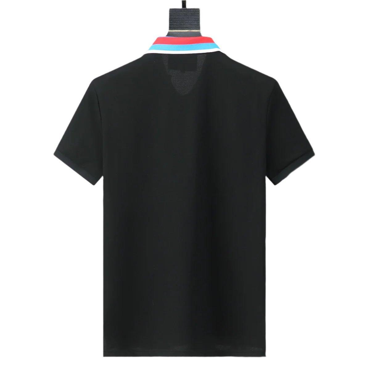 Gucci Black T-shirt with a collar - Banlieue91