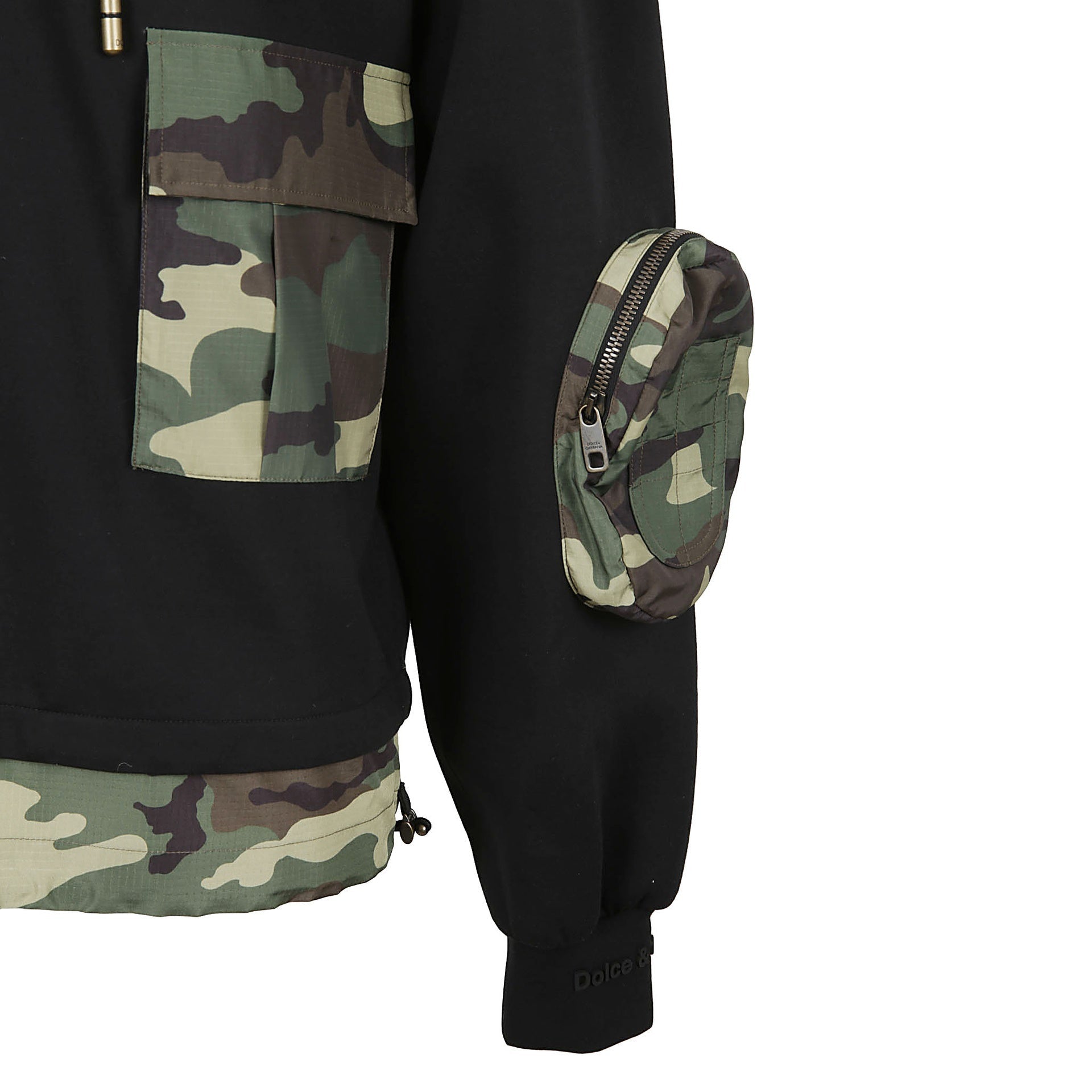 Dolce & Gabbana Camouflage Print Hooded Sweatshirt - Banlieue91 -