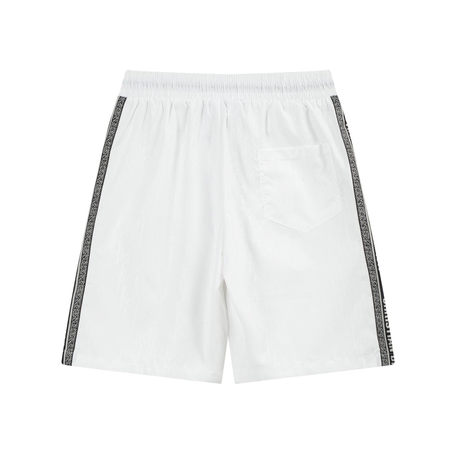 Dior Knit Basketball Shorts 'White/Black' - Banlieue91