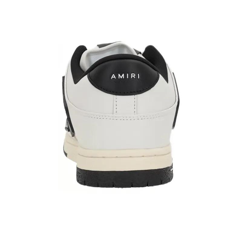 AMIRI Skel Low Top White Black - Banlieue91 -