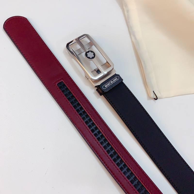 Mont Blanc Men's Belt 'Black' - Banlieue91