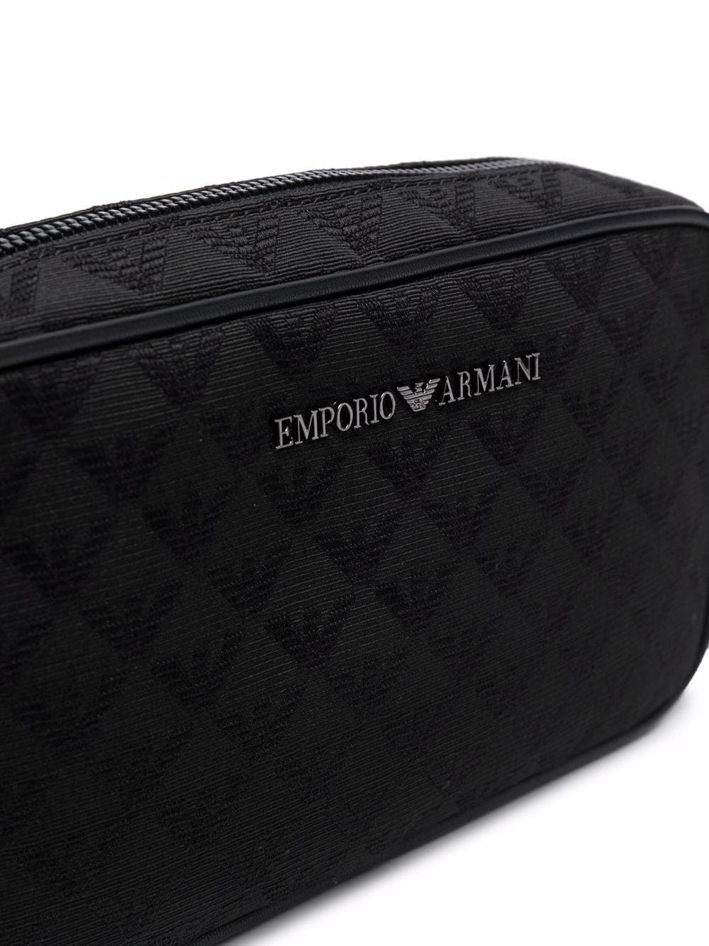 EMPORIO ARMANI Allover Logo Wash Mini Handbag | Banlieue91