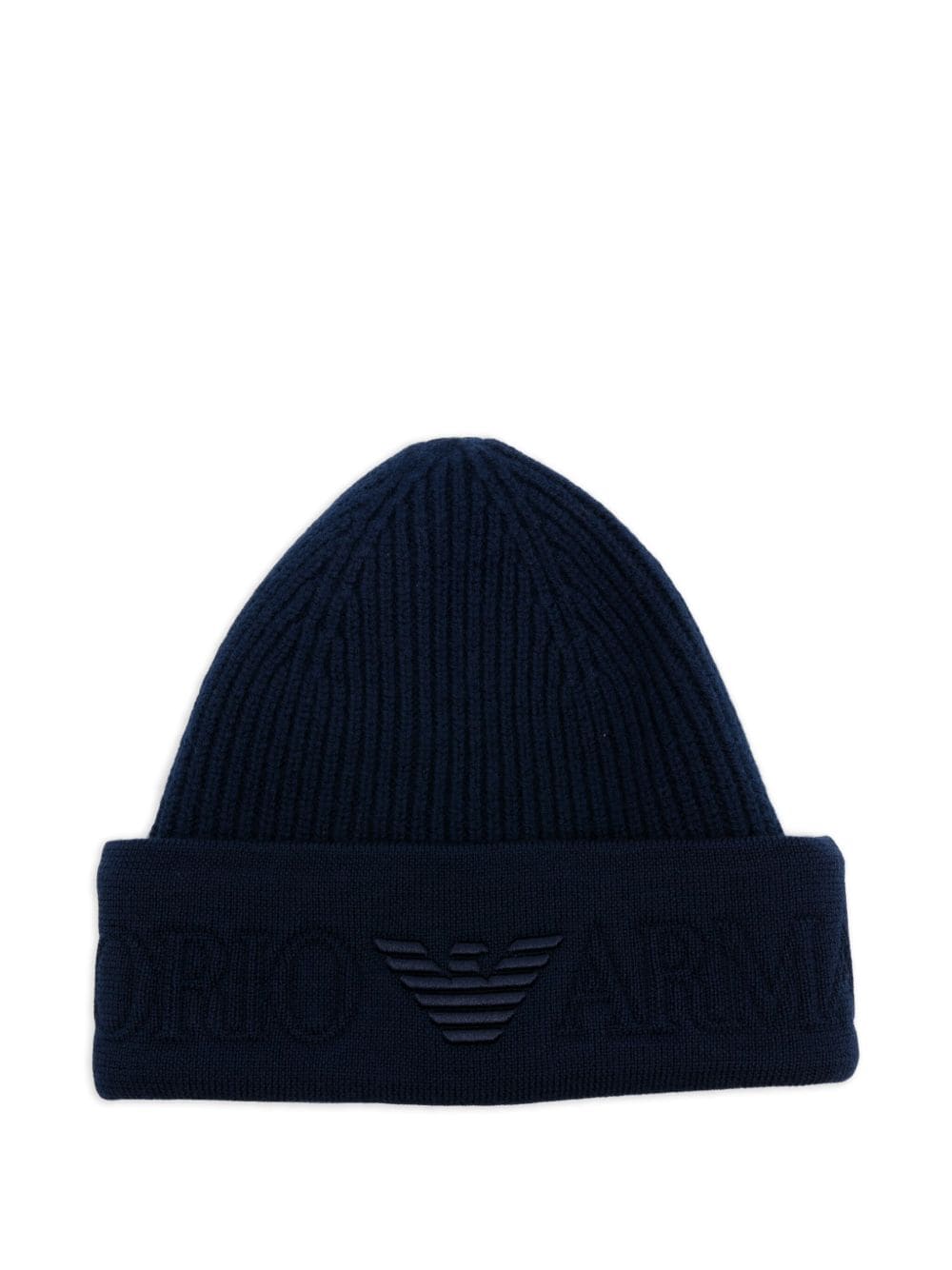 EMPORIO ARMANI Logo Wool Beanie | Banlieue91