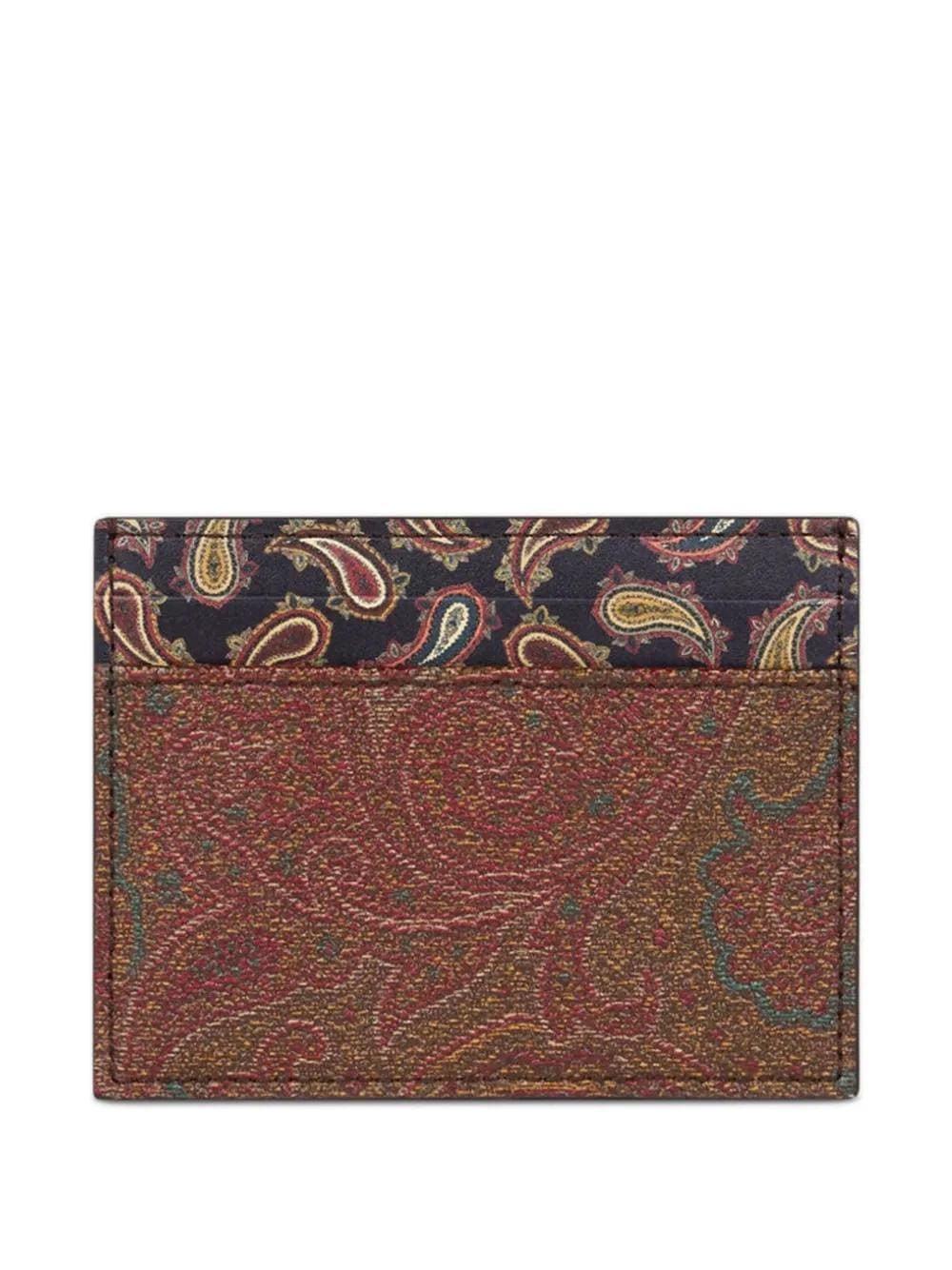 ETRO Paisley Mini Card Case | Banlieue91
