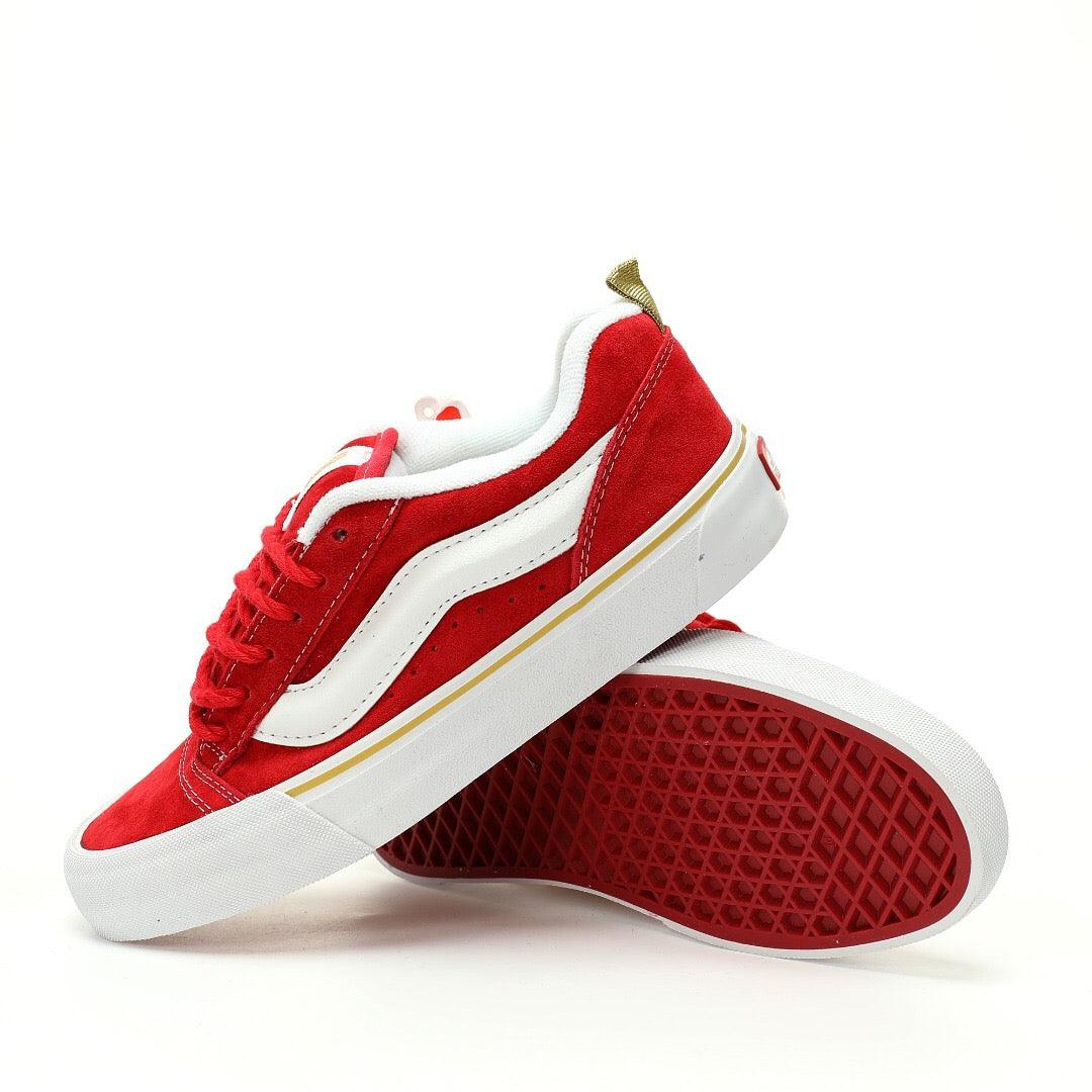 Vans Vault Knu-Skool VR3 LX "White/Red/Gold" - Banlieue91