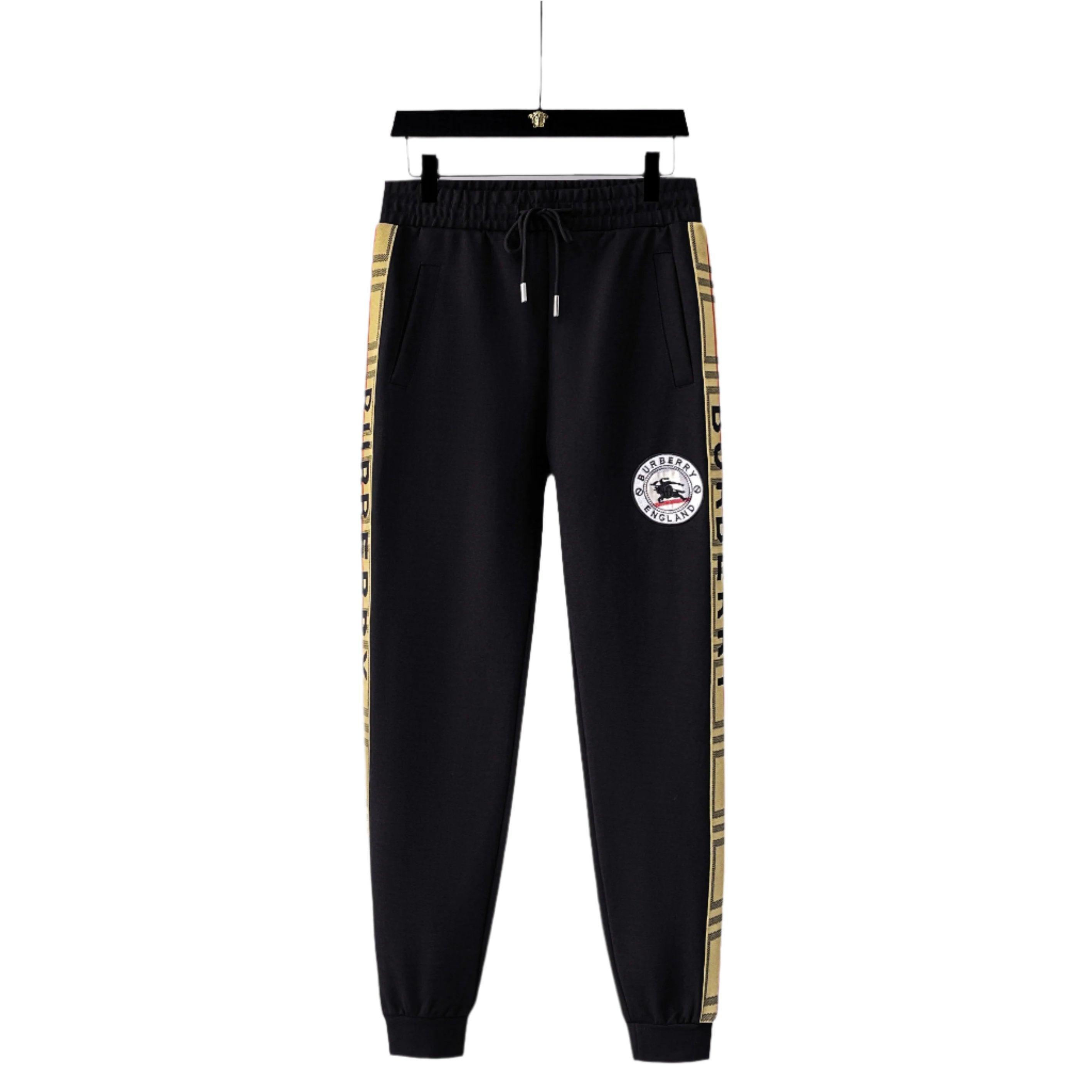 Burberry Long Pant 'Black/Beige/Brown' - Banlieue91