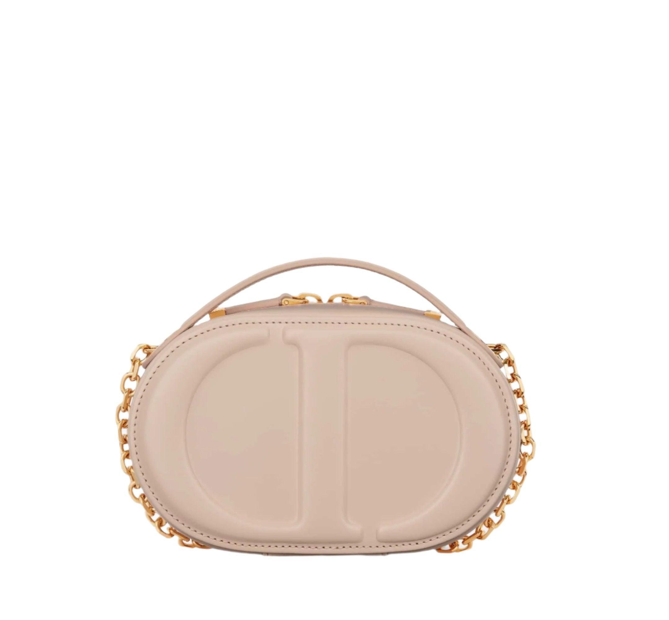 Christian Dior Signature Oval Camera Bag Calfskin with Embossed CD Signature - Banlieue91