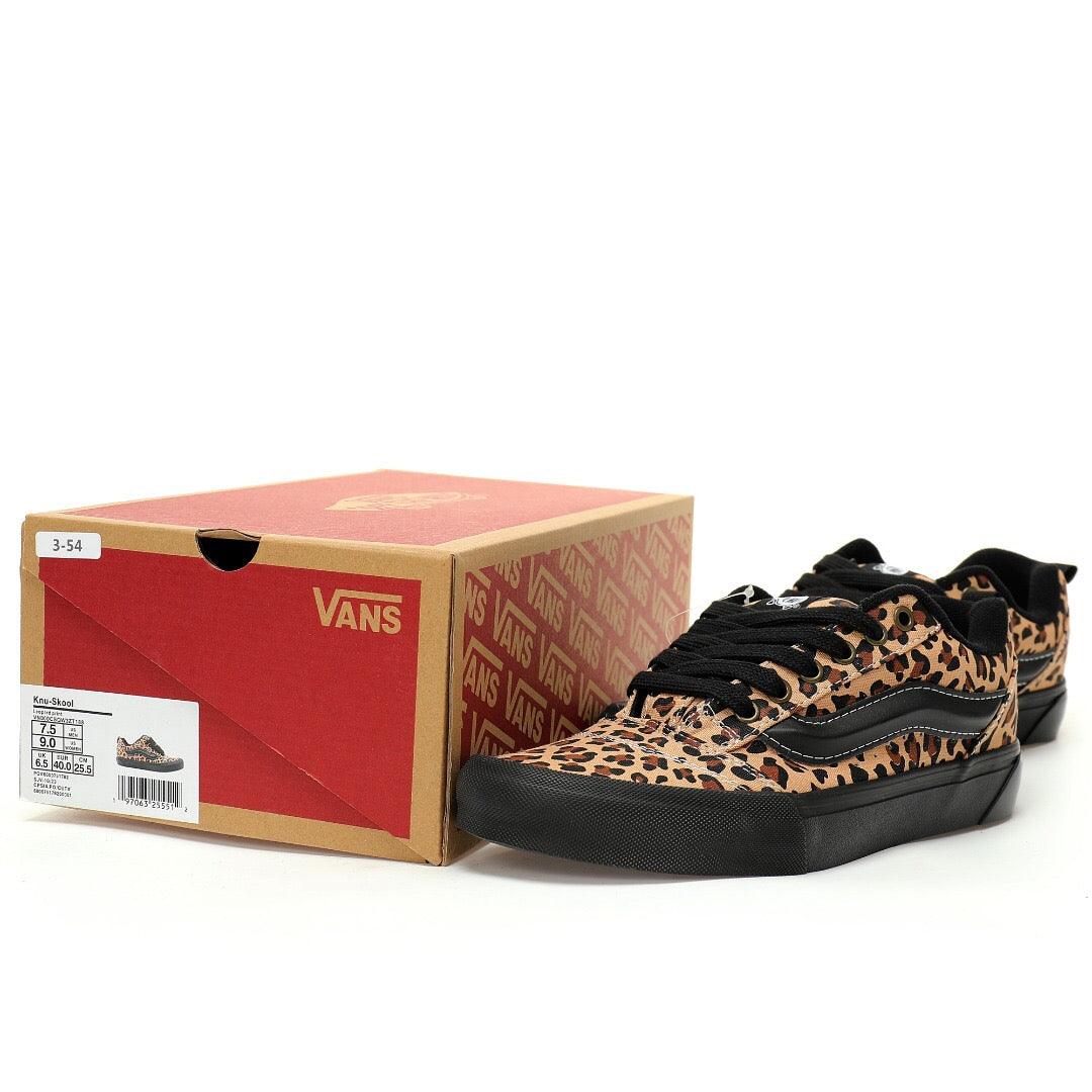 Vans Vault Knu-Skool VR3 LX "Leopard/Brown Black" - Banlieue91
