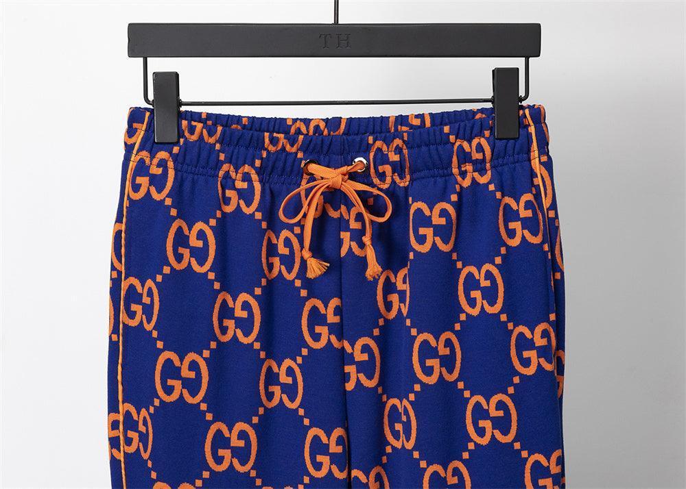 Gucci Long Pant 'Blue/Orange' - Banlieue91